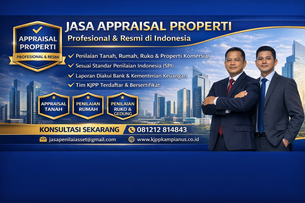 jasa appraisal properti resmi indonesia